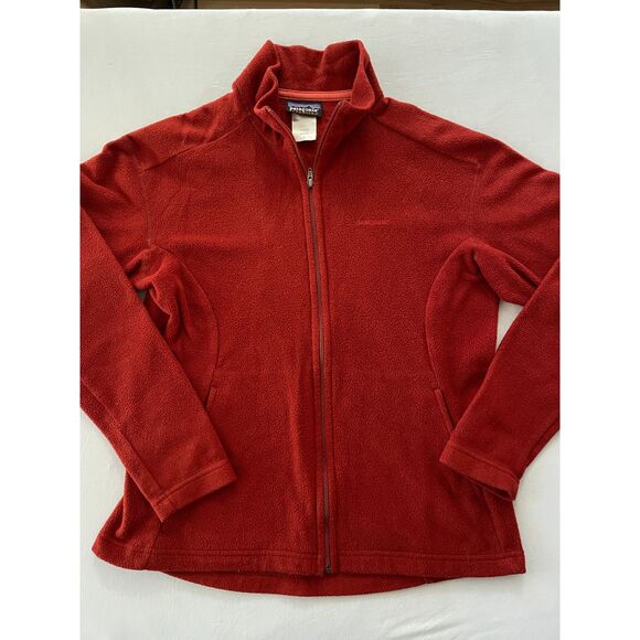 ~ Patagonia Synchilla Lg Jacket, Pockets, Zip, Womens Warm Cozy Comfy Large - Picture 1 of 12